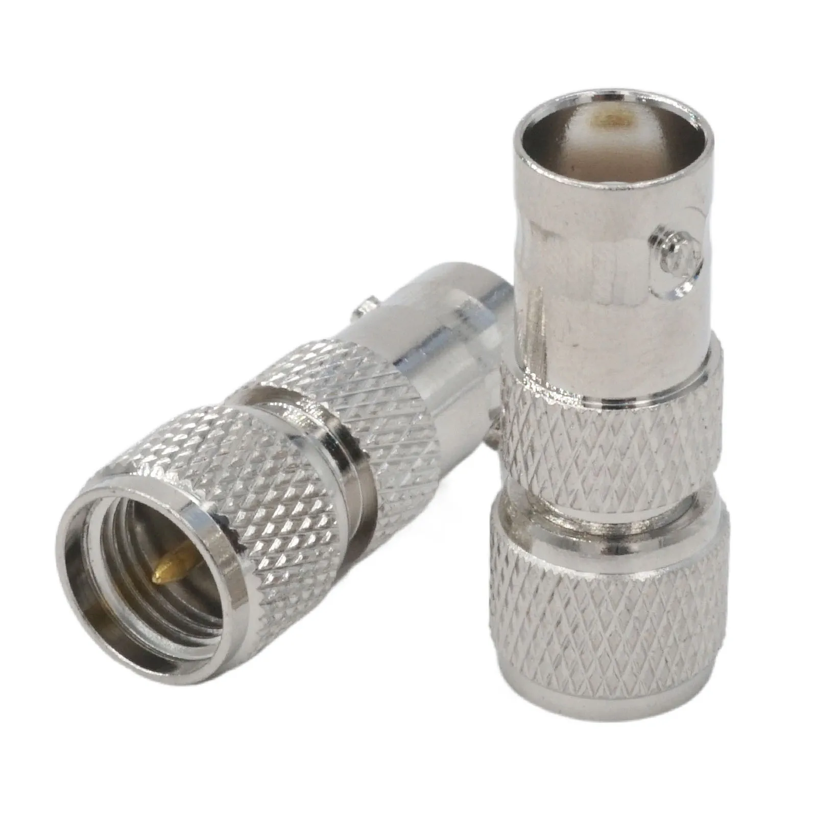 10PCS Coaxial RF connector mini MINI UHF revolving BNC female Q9 RF adapter
