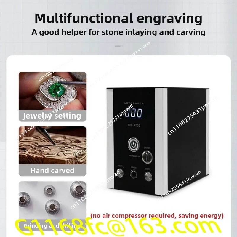 Manual Micro-inlay Machine Edge Machine Pneumatic Engraving Machine