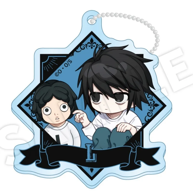 Bag Charm Acrylic Keychain Bag Pendant DEATH NOTE Anime 6CM Light Yagami Misa Amane Teru Mikami Kiyomi Takada Cosplay Gifts