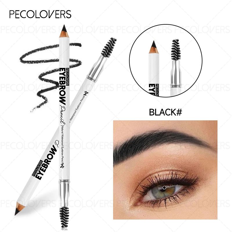1PC Waterproof Eyebrow Pencil for A Long-lasting, Smooth Finish for Natural, Wild Brows, An Essential Everyday Makeup Tool