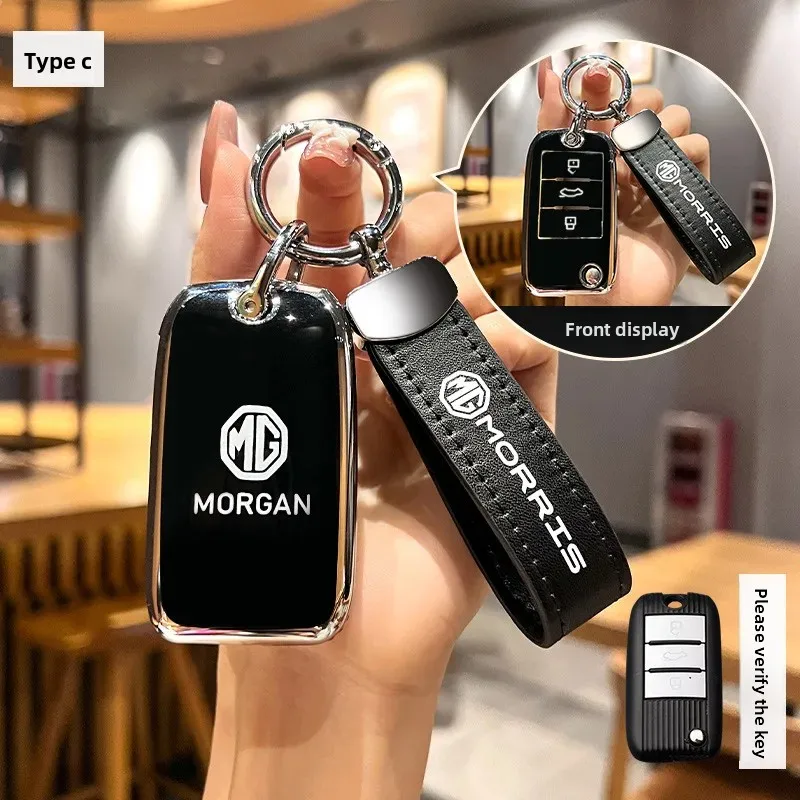 

New Soft TPU Car Remote Key Case Cover Shell For MG ZS EV GS GT EZS HS EHS MG3 MG5 MG6 MG7 2019 2020 Auto Styling Accessories