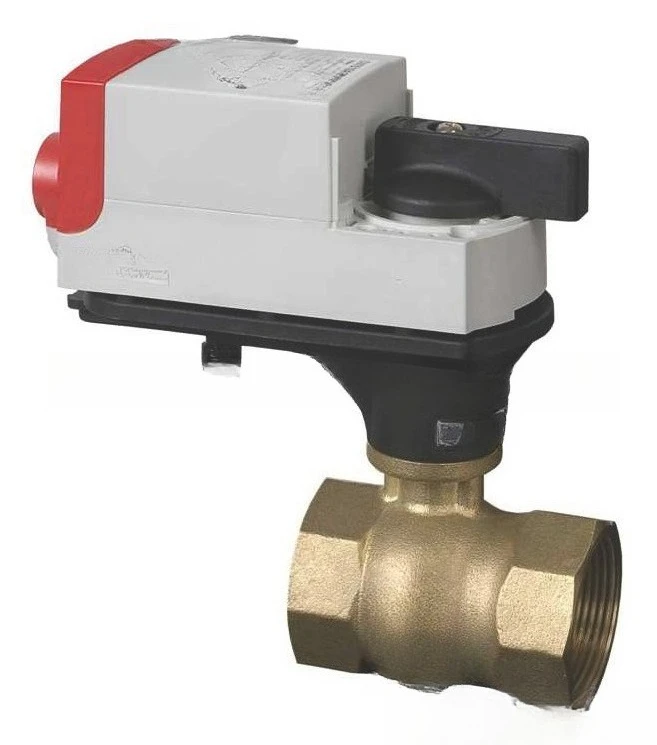VBA216-P electric two-way ball valve CN7510 electric regulating valve actuator