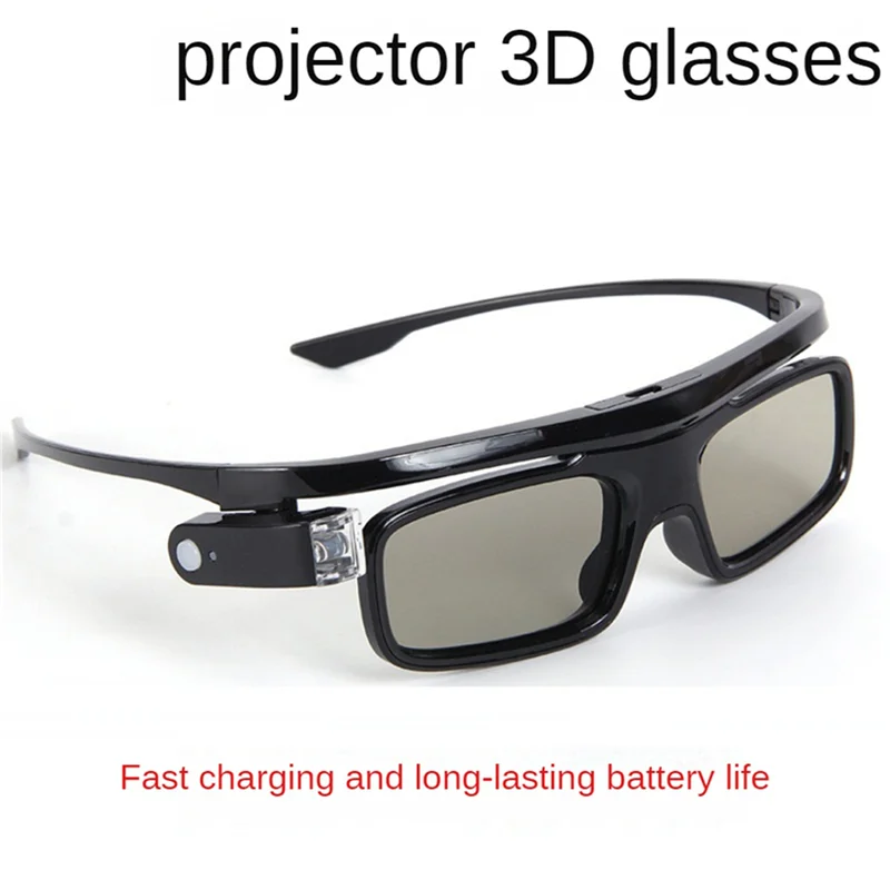 ABMF-4X GL1800 3D Glasses For DLP 3D Projector UFO P19 P20 U30 U70 U50 U90 R17 R19 DLP-Link Active Shutter Real 3D Shocking