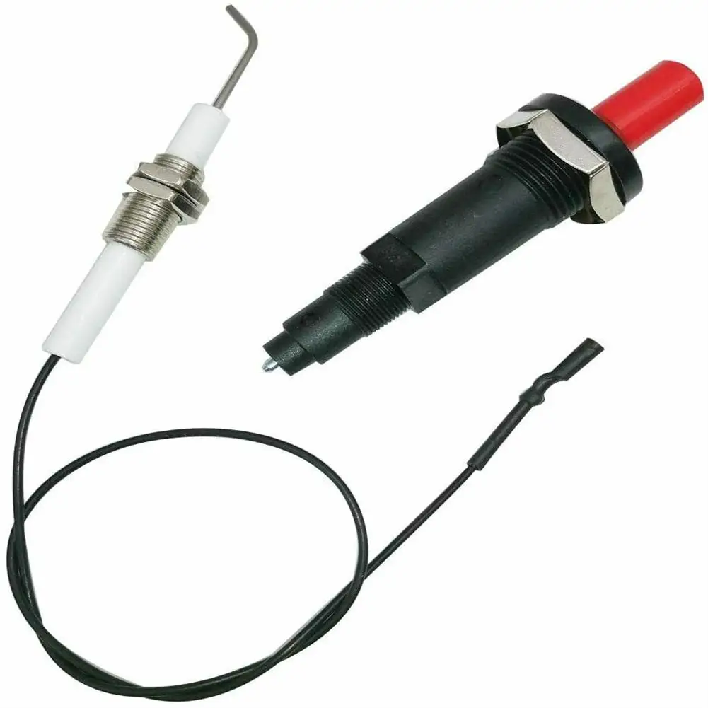 Propane Push Button Piezo Igniter Kit Universal Electronic Ignition Device For Gas Grill Heater Stove