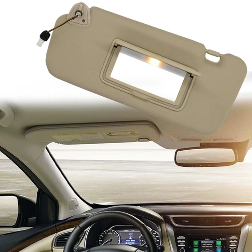 Imagen 1 del producto Parasol delantero para coche, protector solar para conductor de mano izquierda 96401-1AA1B 96400-1AA1B para Nissan Murano 2009 2010 2011 2012 2013 2014