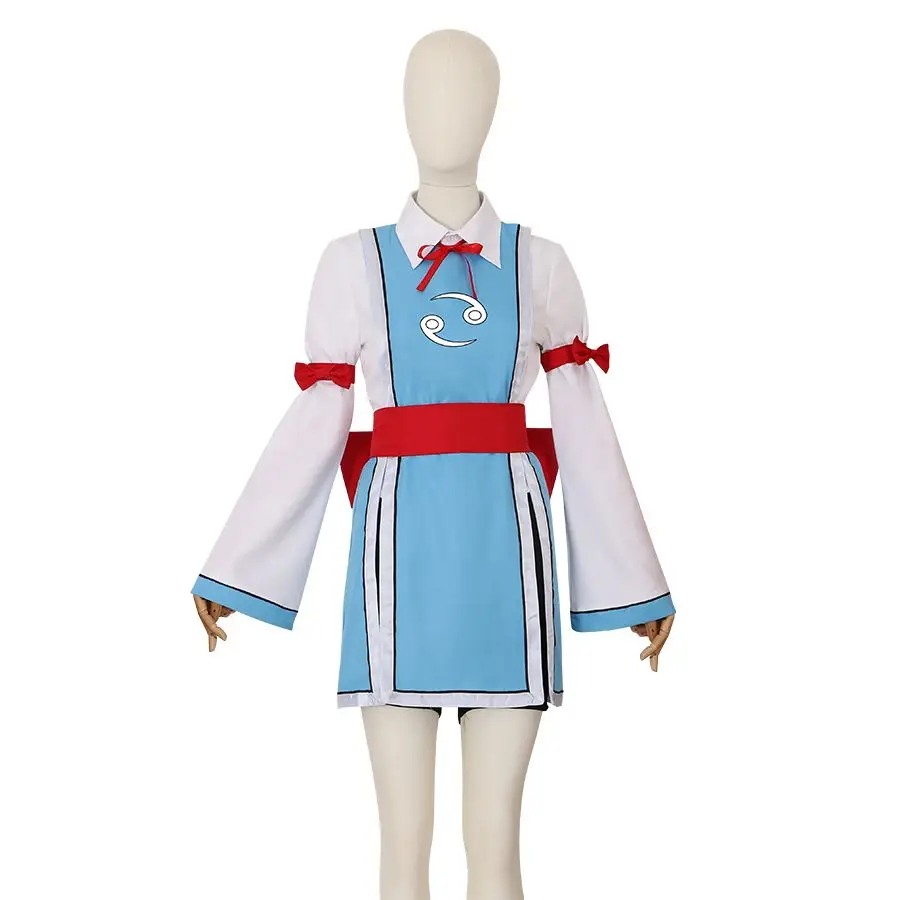 Costume de cosplay Lucy Heartfilia, tenue céleste spirituelle du zodiaque Cancer, robe de jeu de rôle