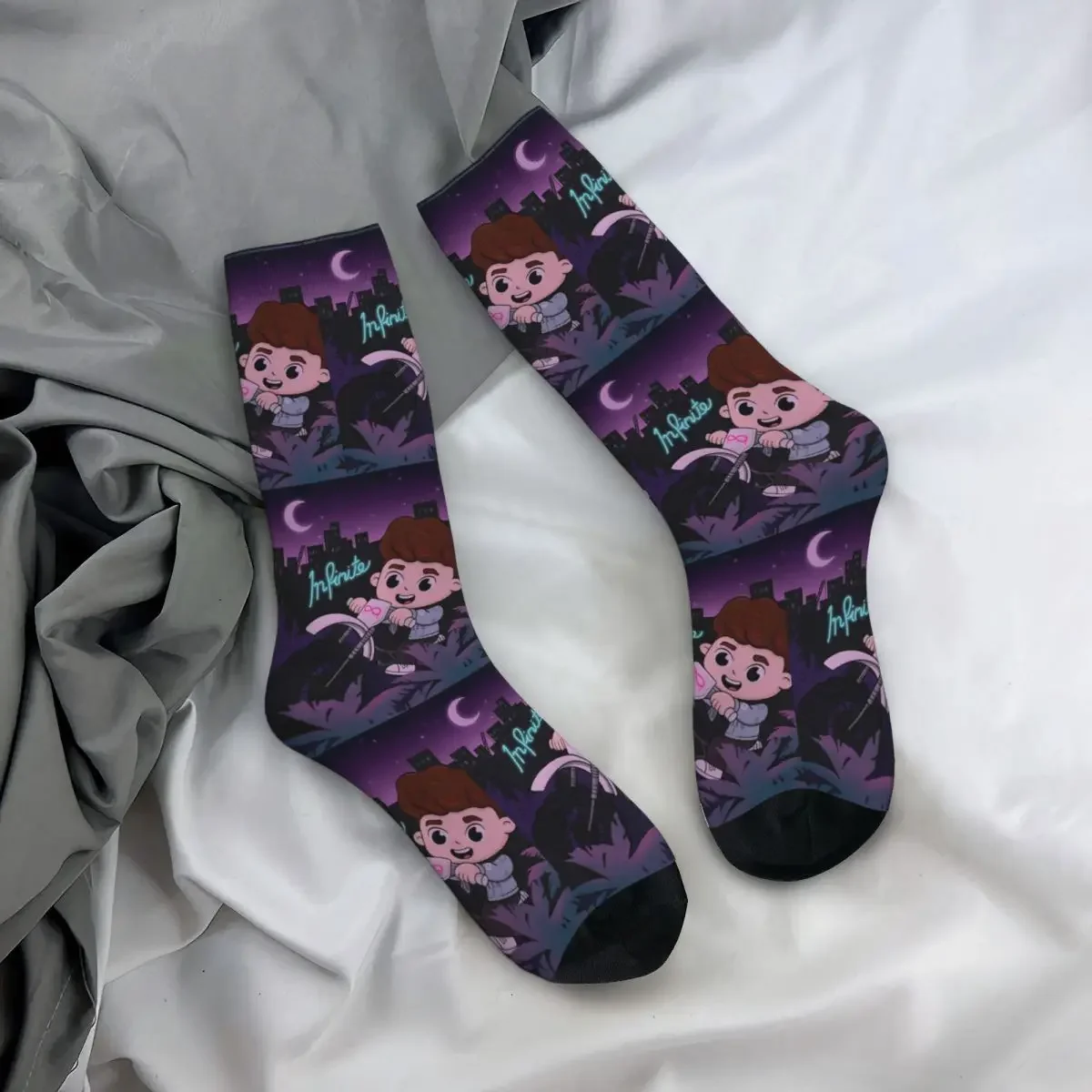 

All Seasons Crew Stockings Caylus Socks Fashion Long Socks for Men Women Valentine's Day Gifts