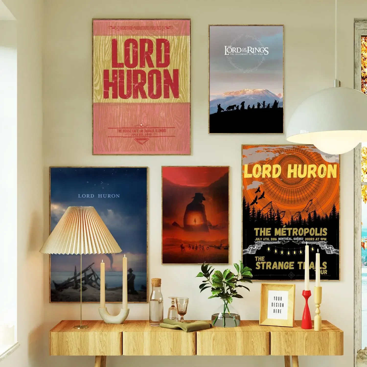 lord huron Poster Prints Wall Art Canvas Painting Poster For Modern Family Living Room Home Decor