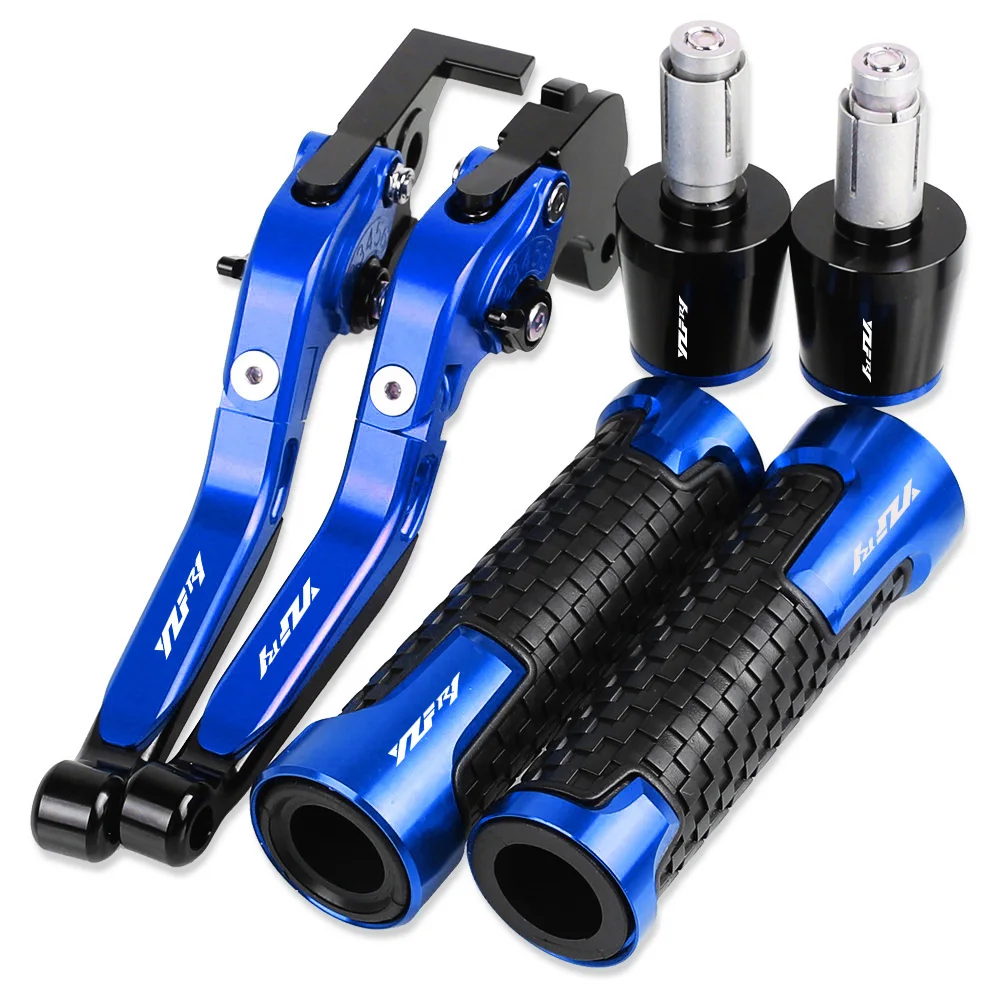 

For YAMAHA YZF R1 R1M R1S 2015 2016 2017 2018 2019-2023 YZF-R1 Motorcycle Aluminum Brake Clutch Levers Handlebar Hand Grips ends