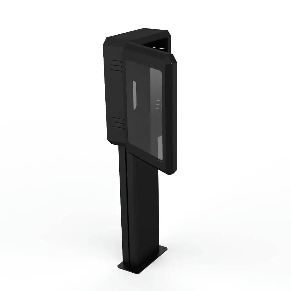 New Outdoor IP65 Electric vehicle charging Protection Box for electric car post ev charger floor standing