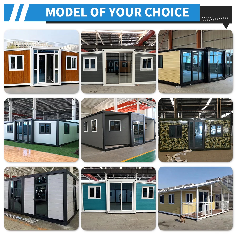 Double-Wing Expandable Container House Easy Assembly Demolition Flexible Layout for Hotel/Hostel Durable Steel Material