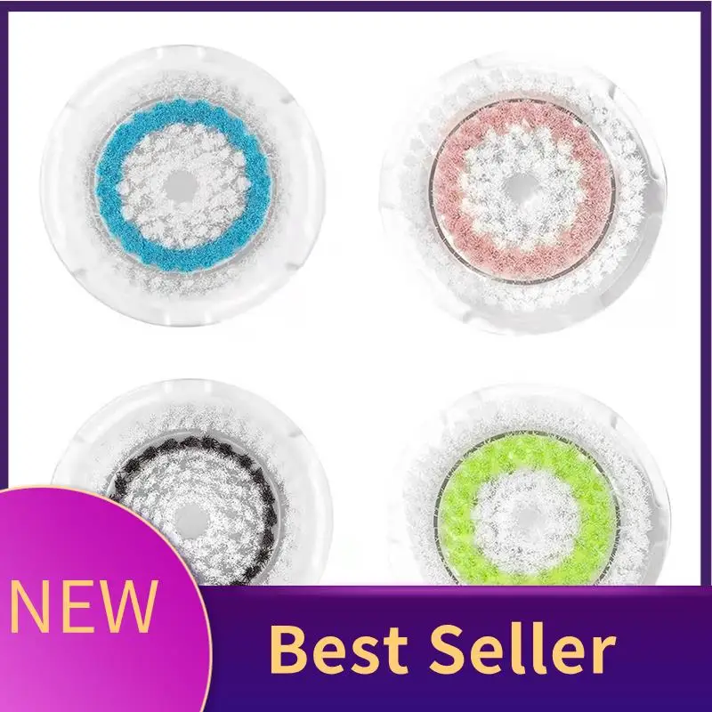 B46C Paquete de 4 cabezales  cepillo  repuesto para cara  poros profundos para Clarisonic Mia 1, Mia 2, Mia Fit, Alpha par