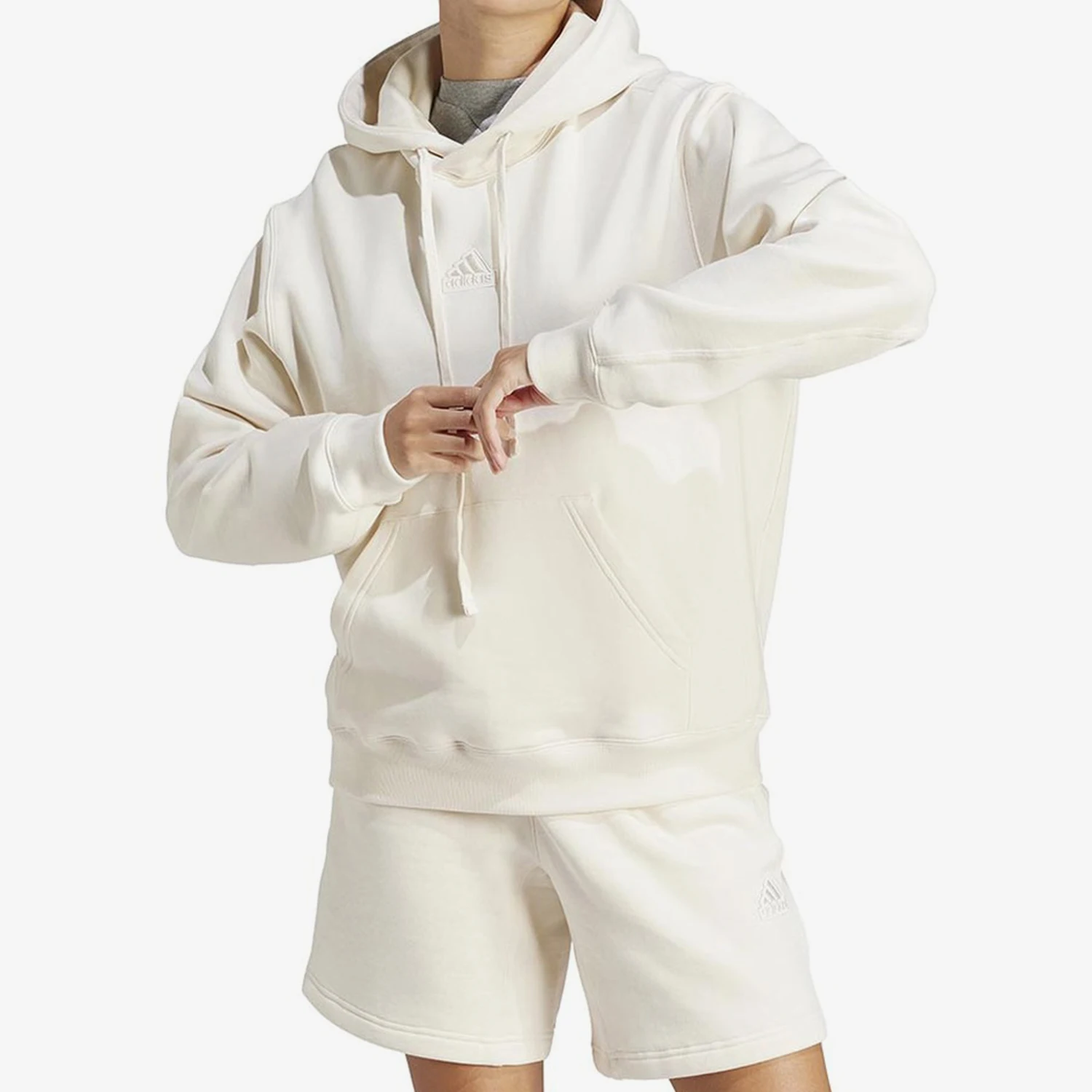 أديداس الأصلي الجديد للجنسين مبطنة بالصوف مقنعين البلوز IN1732 #1