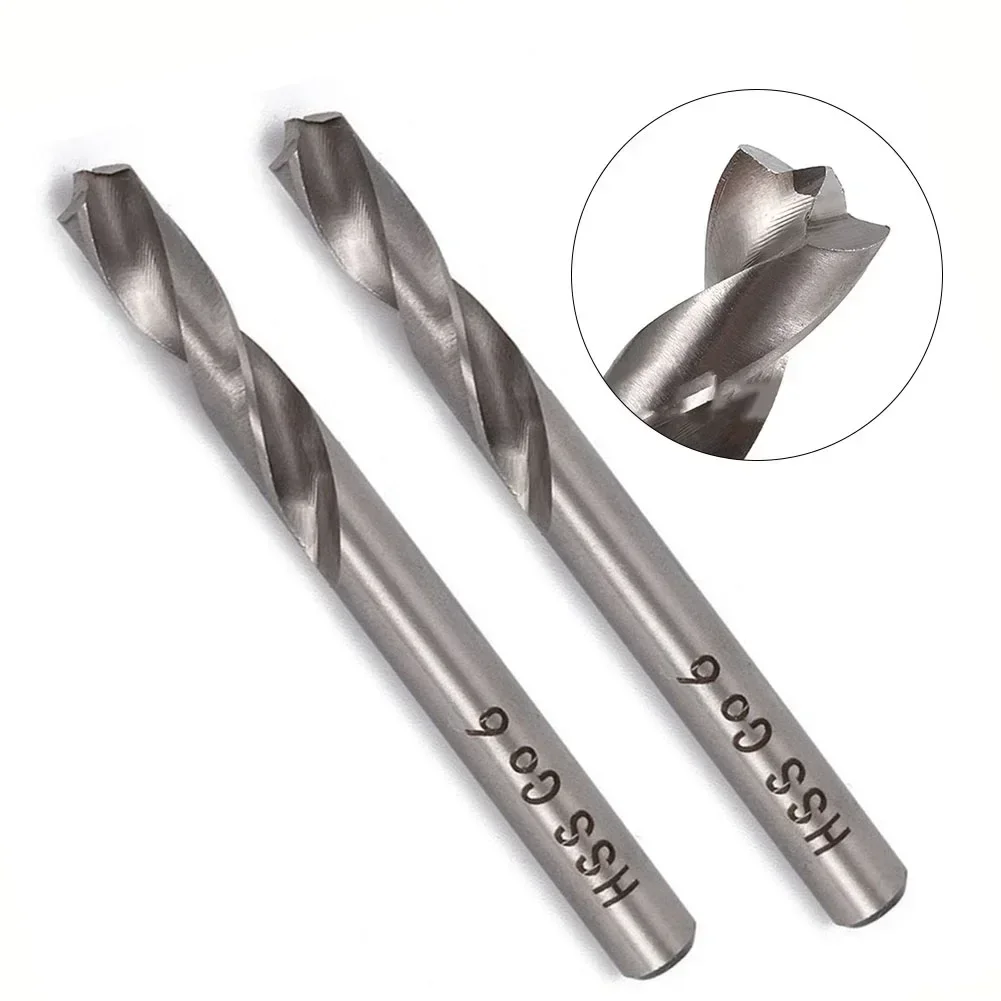 1/2Pc 6/8mm Punte da trapano per saldatura a punti Premium Punta per saldatura a punti HSS-CO Punta per saldatura a punti Rimozione trapano per la manutenzione dell'auto