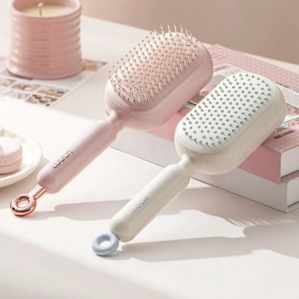 

Anti Static Massage Air Bag Comb Scalp Styling Tool Portable Hair Paddle Brush Wall Hanging Self Cleaning Hair Cushion Combs