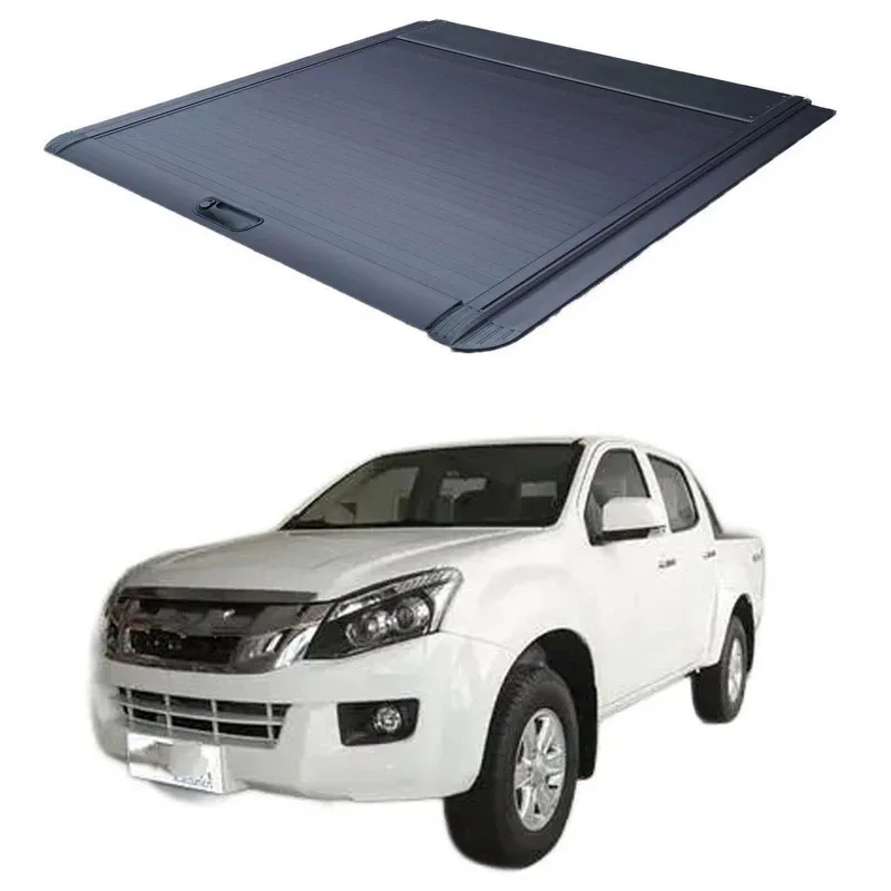 

High Quality Electric Retractable Roll-Up Roller Lid Silverado Pickup Trucks Tonneau Cover Car Accessories for Isuzu Dmax Ruimai