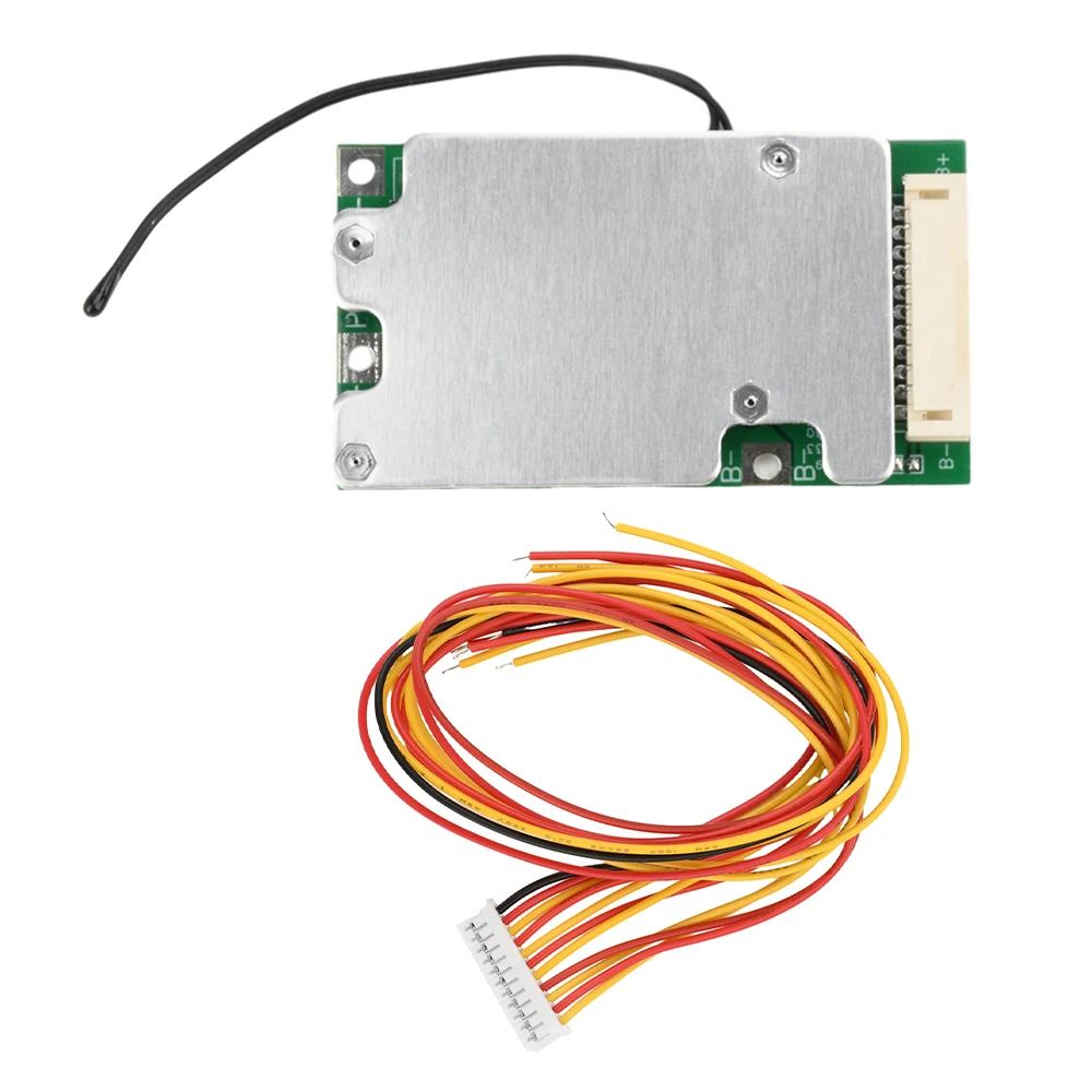 BMS 10S 36V 30A แบตเตอรี่ลิเธียมแบตเตอรี่ PCB 18650 แบตเตอรี่ Balanced Protection Board Li-Ion Cell Balancer สําหรับไฟฟ้ารถ