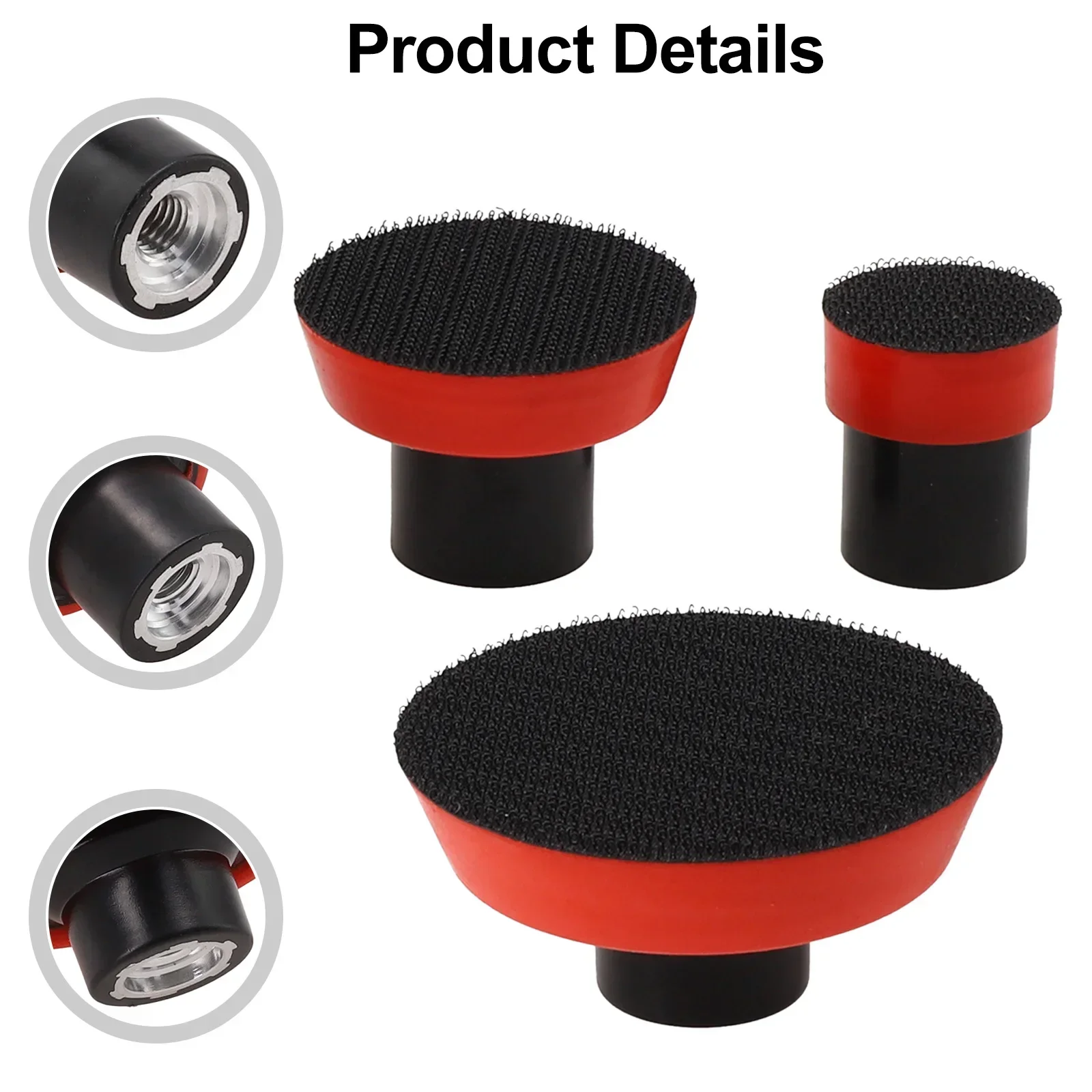 

Polishing Disc Polishing Plates 1 Inch/2 Inch/3 Inch Accessories For Rotary Polishing Machine Metal + PVC Brand New