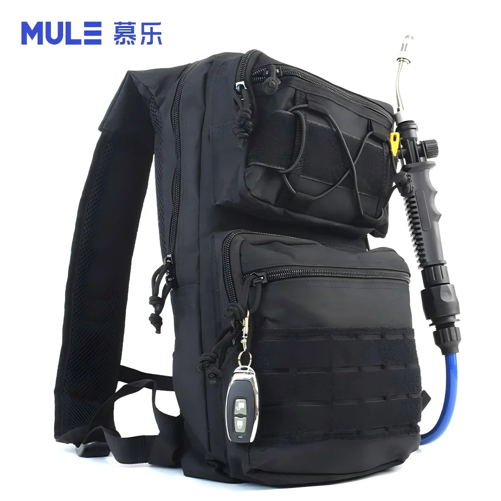 Large Capacity Electric Window Cleaning Backpack Watering Bucket Car Cleaning Accessory Automotive Film Coloring Sprinkler