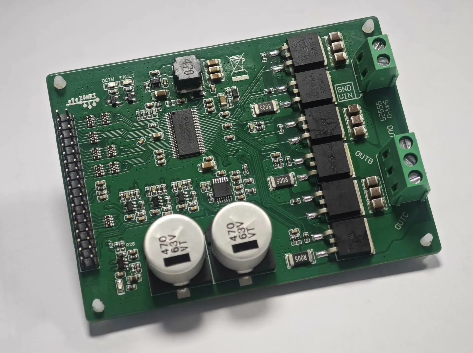 DRV8301 High-Power Motor Drive Module for BLDC PMSM FOC Vector Control