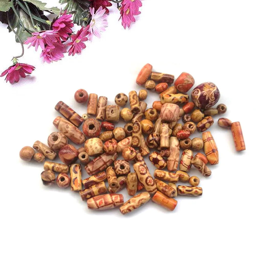 

100Pcs DIY Handmade Polymer Clay Beads Multicolor Random Size for Jewelry Making Craft School Project Charms Loose Beads