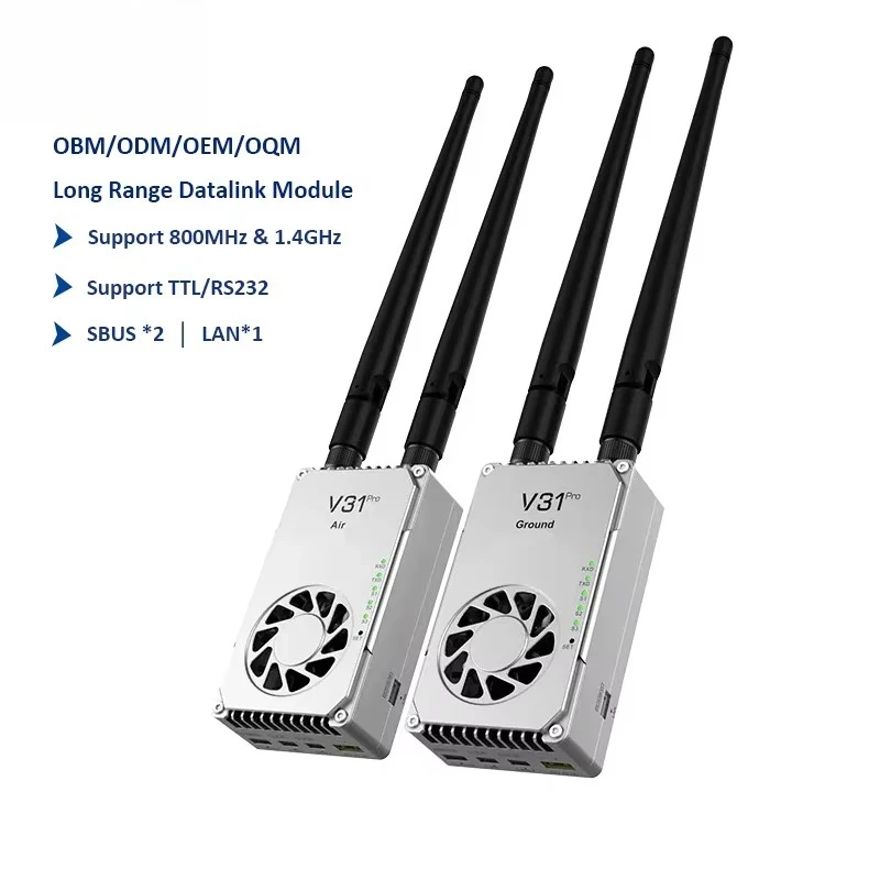 Parts and Accessories Data Link 800Mhz 1.4GHz Radio Digital Image Transmission Long Range DataLink Module for UAV
