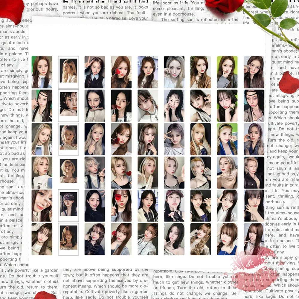 New Arrival Haewon Kyujin Sullyoon BDM MK Ver Fashion Lomo Cards Lily Bae Jiwoo Fe3O4 Forward Album Selfie Photocard Fans Gift