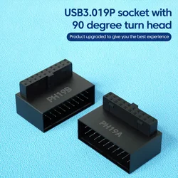 Computer Motherboard Header Adapter Connector USB 3.0 90 Degree Desktop Converter Desktop Computer Accessoriesb Connector Socket
