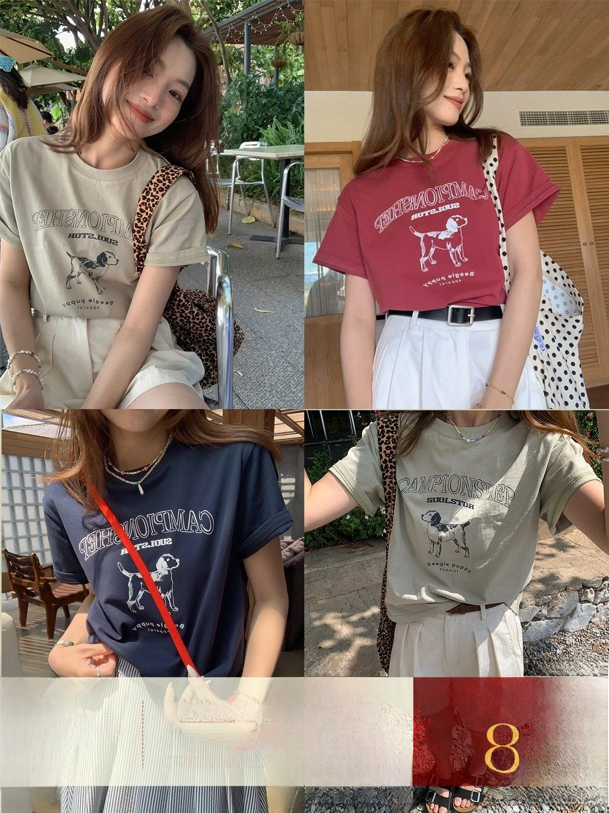 

Футболка женская летняя из хлопка с забавным принтом в корейском стиле, свободного кроя, маленький размер