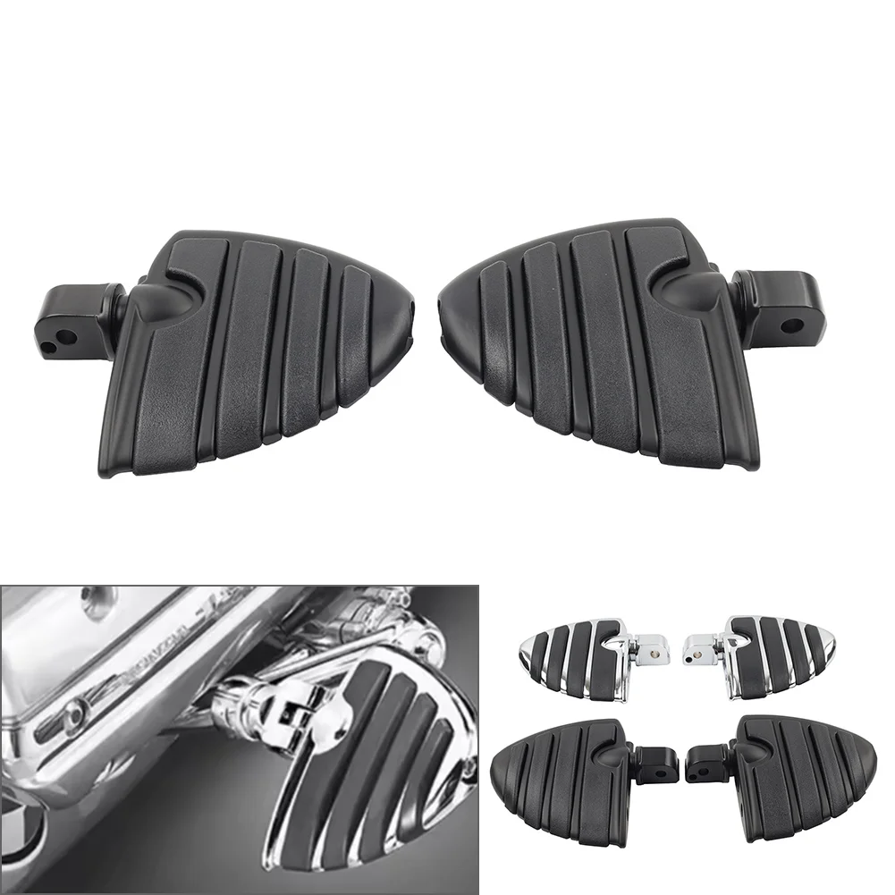 

1 пара задних подножек для мотоцикла, педали для пассажира, для моделей Harley Softail 2018+ Road King Electra Street Glide
