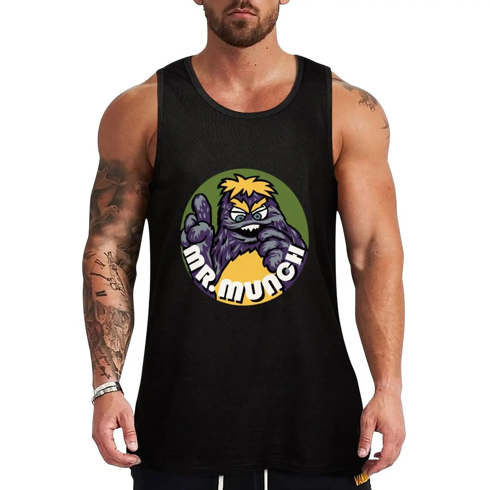Copy90s Mr. Munch Animatronic Band Leader in Munch_s Make Believe Band at Chuck E. Cheese_s Pizza Rest C Tank Top