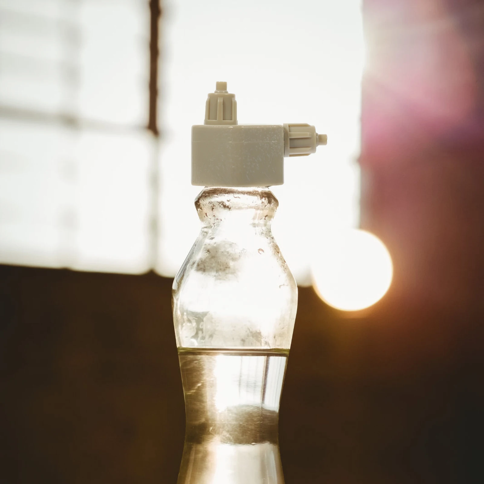 

2Pcs Co2 Bottle Cap DIY Reactor Aquarium Air Stone Diffuser Portable Fish Tank Supplies ABS Material Easy Installation