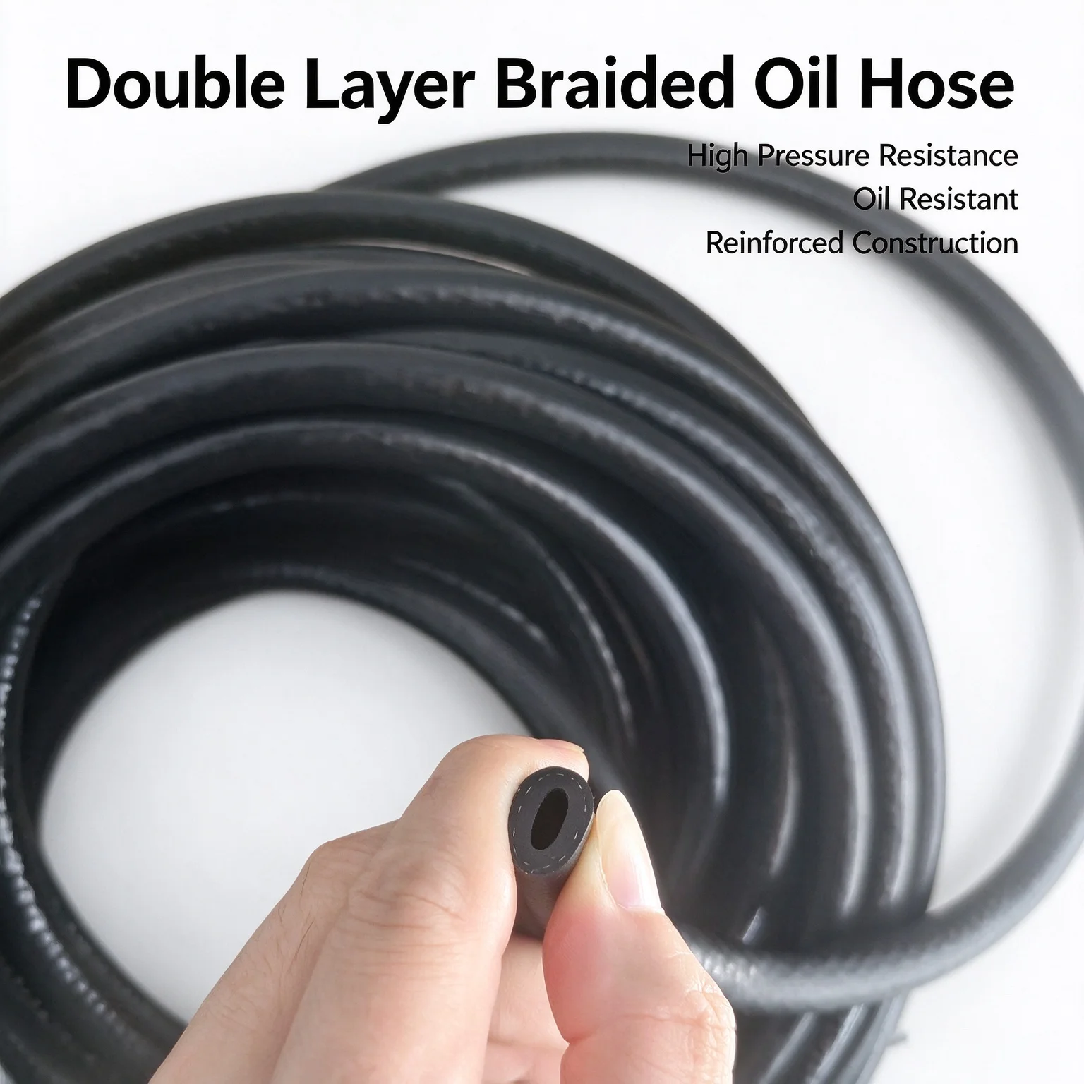 Car Motorcycle Truck Van Fuel Line Hose NBR  Oil Resistant Diesel Hose Vacuum Hose ID 5 6 7 8 10 mm Oil Pipe