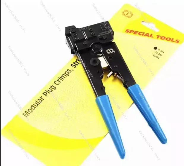 

Top Quality Carbon Steel 8P8C/RJ45 Network Crimping Tools AMP Crimping pliers TL-808