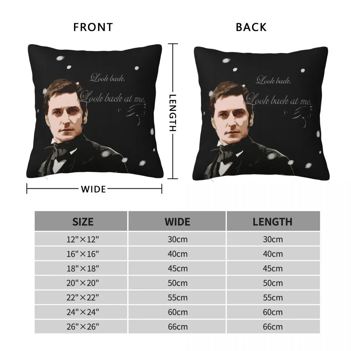 North And South John Thornton Square Pillowcase Polyester Linen Velvet Pattern Zip Decor Sofa Cushion Cover Wholesale