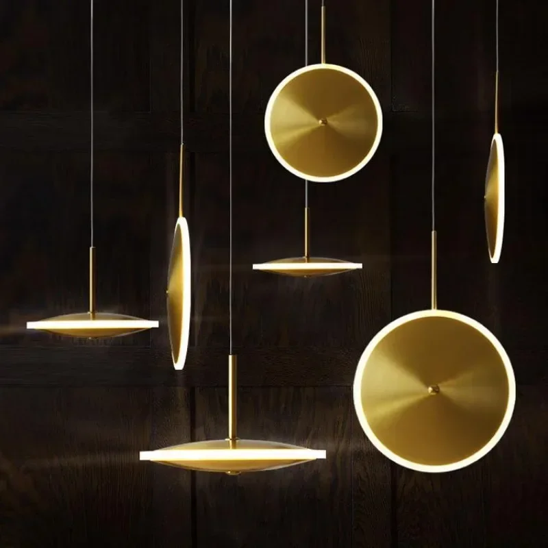 Bedroom Bedside Nordic Modern Minimalist LED Personalized Creative Model Room Restaurant Chandelier