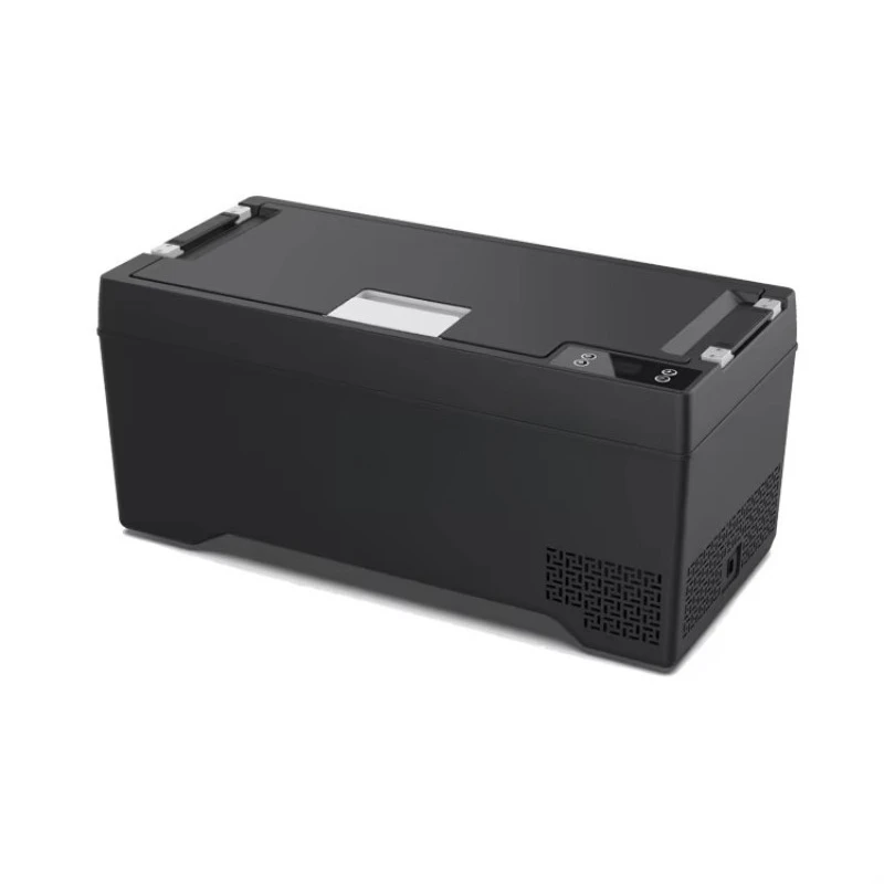 45W Compressor 40L GREY Rechargeable Portable Electric Cooler Warmer Box Car Refrigerator Freezer 12V/24V/110V-240V