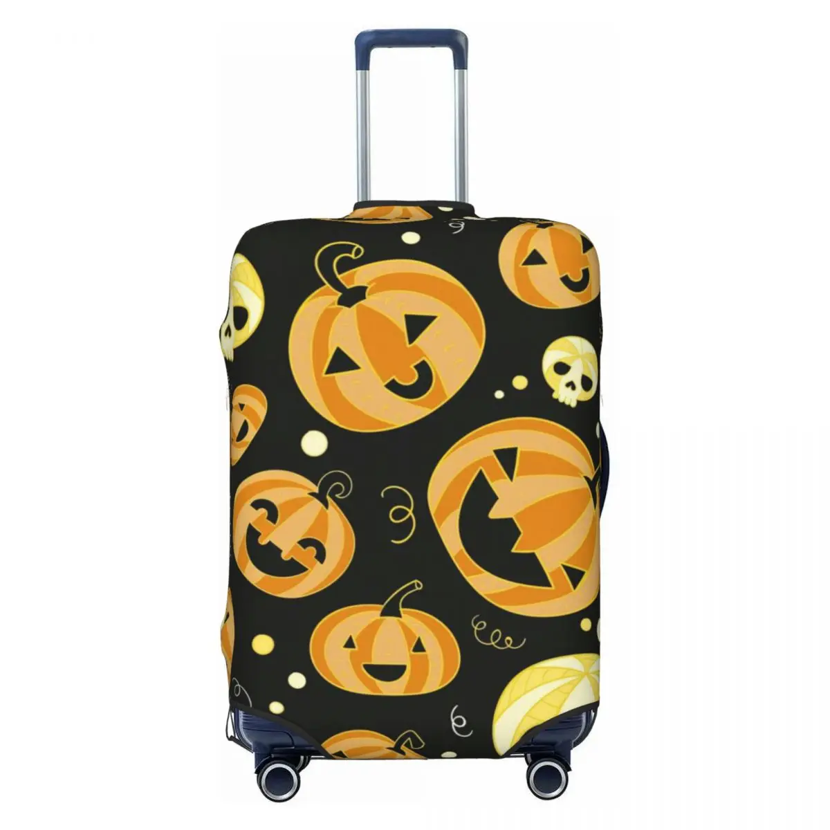 

Halloween Print Luggage Protective Dust Covers Elastic Waterproof 18-32inch Suitcase Cover Travel Accessories