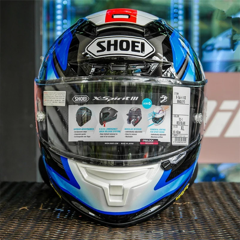 Shoei X-Spirit 3 Full Face Street Motorcycle Helmet Shoei X-14 X-Fourteen Bradley 3 TC-1 Helmet
