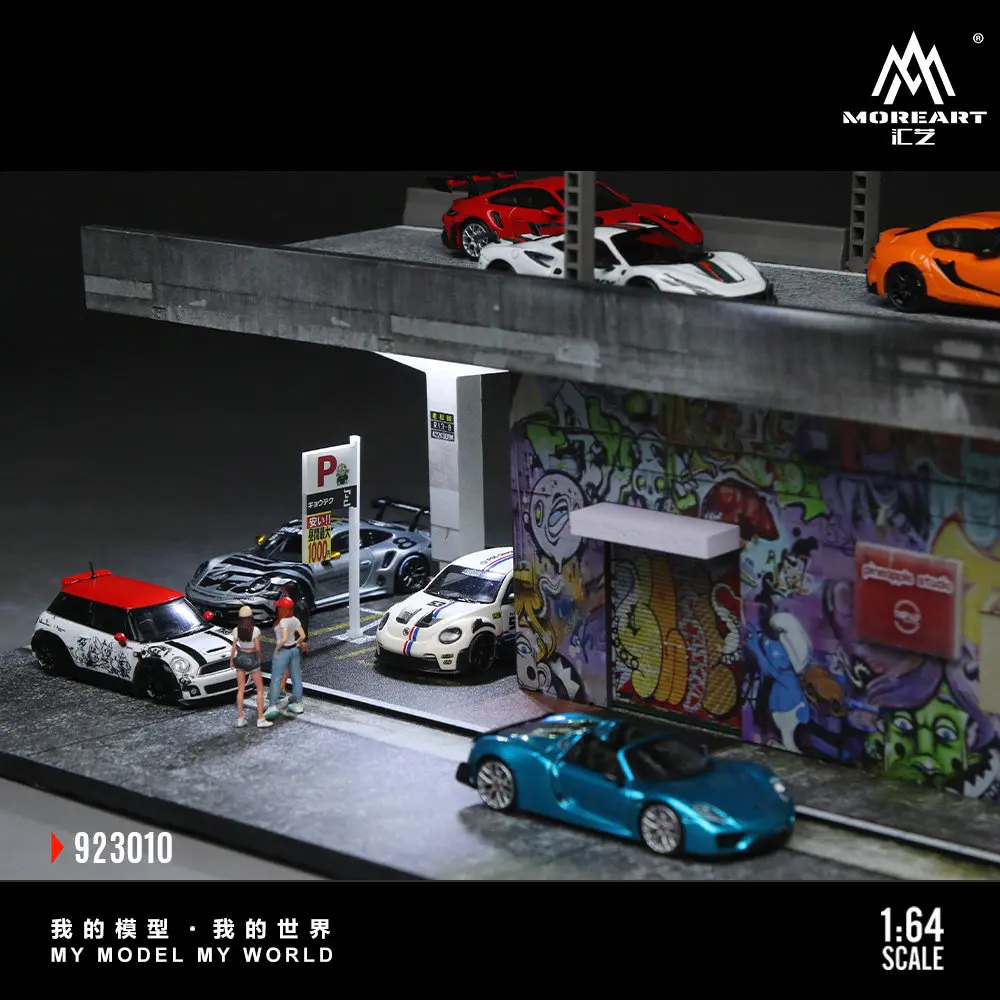 

MoreArt 1:64 Nagoya Street Art Check-in Spot Model Pre-sale