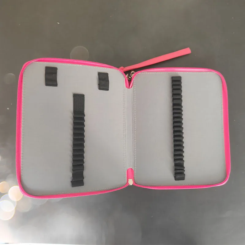 

Портативный пенал из искусственной кожи на 120 карандашей, 4-слойный, большой вместимости, для цветных карандашей, акварели и художественных принадлежностей