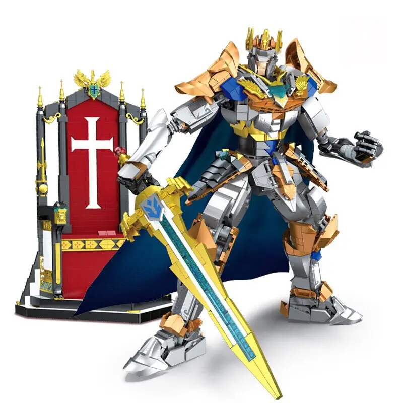 

2057 деталей Средневековые рыцари короля Артура: конструктор, модель для самостоятельной сборки, настольное коллекционное украшение, игрушка-подарок для мальчиков