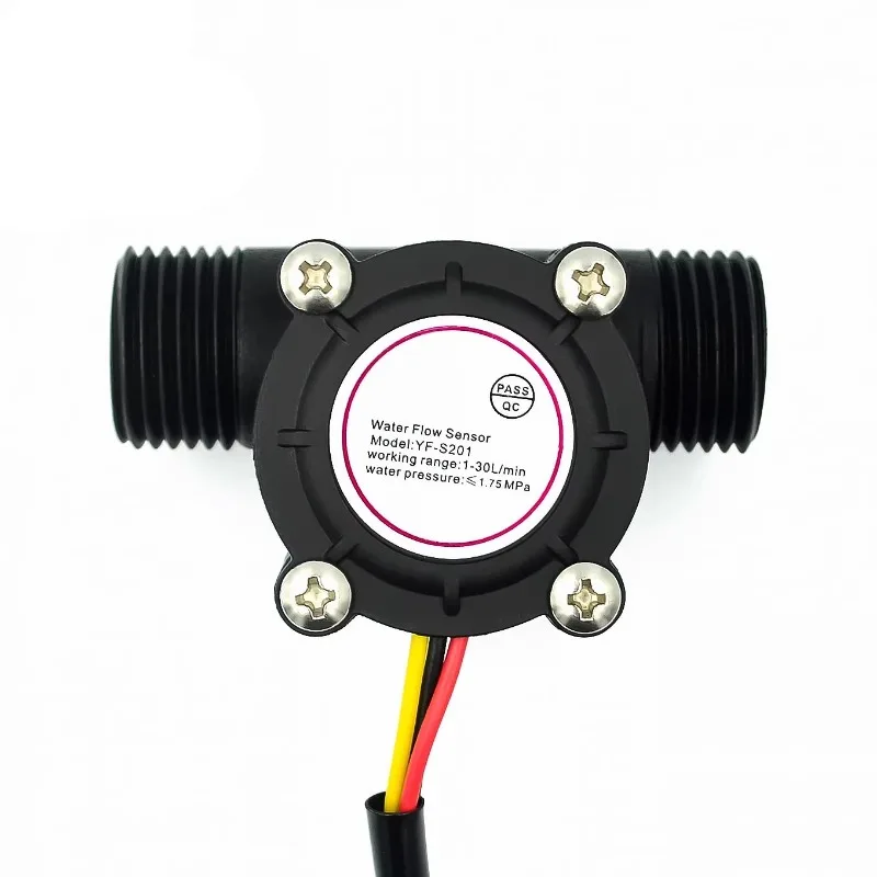 YF-S201 Water flow sensor 4/6 min G1/2/3/4 interface FS300A Water dispenser Hall flowmeter