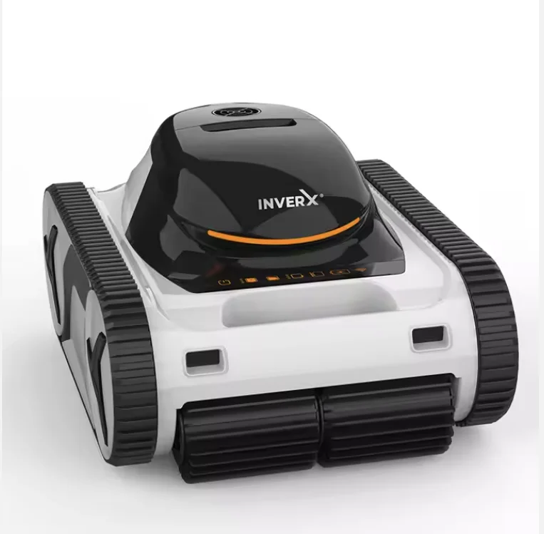 Automatic Solar Powered Cordless Pool Robot Vacuum Cleaner Underwater Wall Robotic Cleaning Tool for Swimming Pools