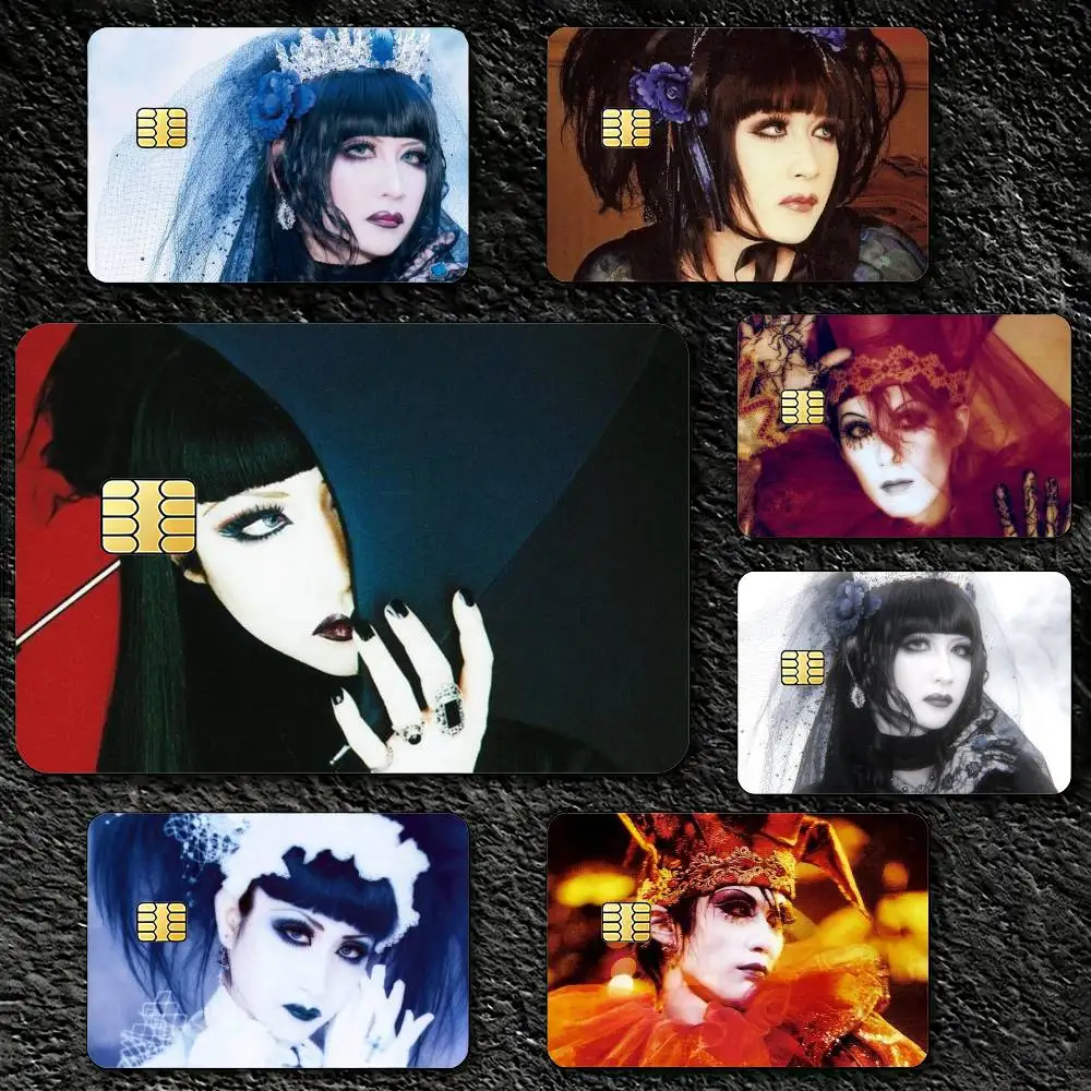 

Mana M-Malice Gothic Mizer Decorative Waterproof Film Skin Cover Credit Card Stickers Debit Front Bank Bus Pass