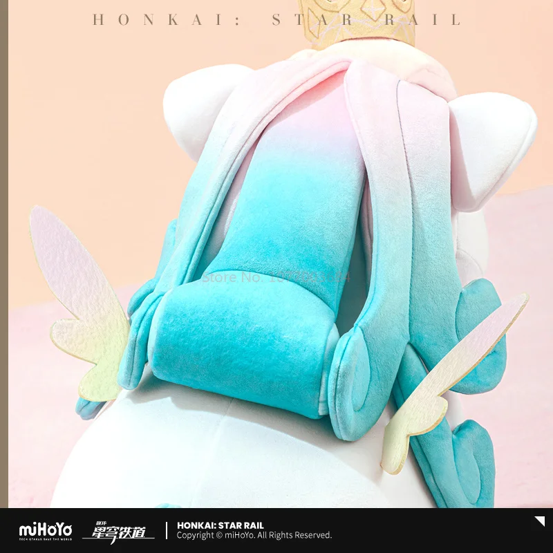 Honkai: Star Rail Anime juguete de peluche lindo Ika almohada de felpa mochila llavero colgante juguete Hyacine Anime juguete para regalo
