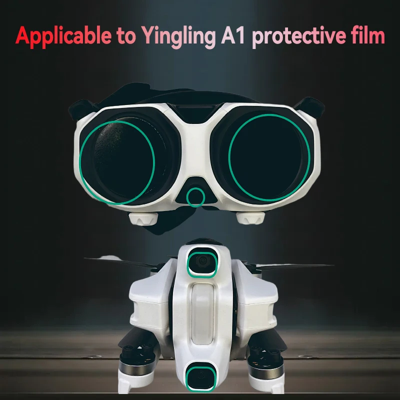 

Для Insta360 антигравитационный A1 дрон радарный датчик объектива защитная нано-пленка для очков полетов видения пылезащитная мягкая пленка аксессуар