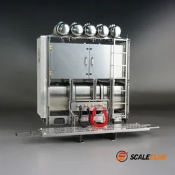 Scaleclub 1/14 Heavy Drag Tractor Equipment Rack universale per Tamiya Scania 770S MAN Benz Volvo RC Trailer ribaltabile ricambi auto