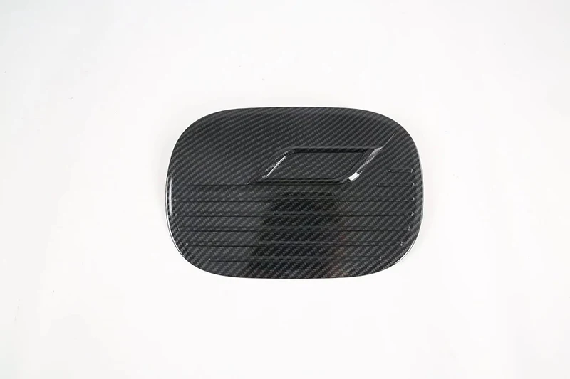 For Kia Mohave Borrego HM2 2019-2022 Car Accessories Carbon Fiber Style Fuel Tank Cap Cover Trim