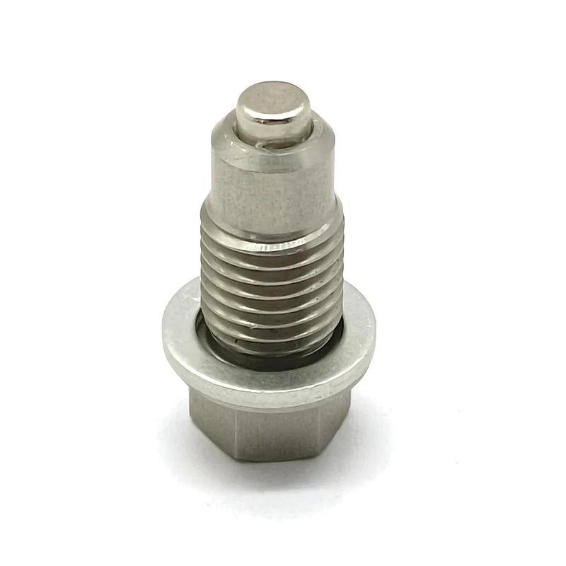 M12x1.25 M14 M16 M18 M20X1.5 Stainless Steel Oil Drain Plug with NEODYMIUM Magnet Fittings